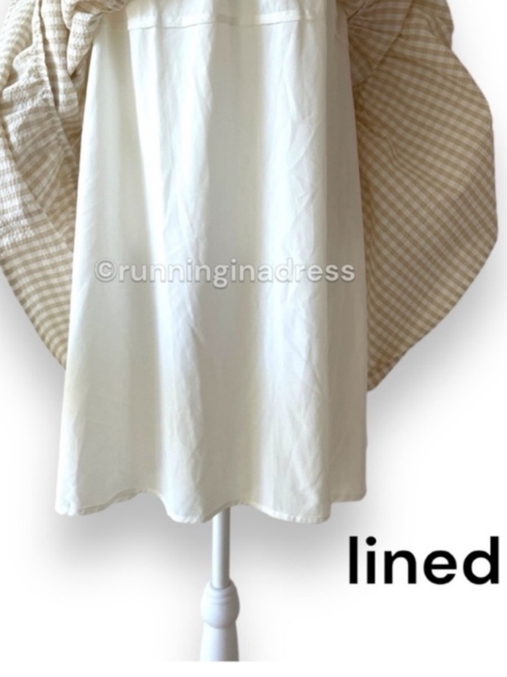 Antonio Melani Juanita Gingham Halter Babydoll Mini Dress 10 NWOT - Picture 8 of 15